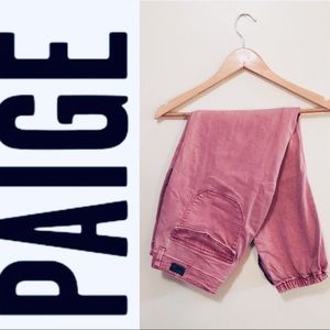 PAIGE Mayslie Jogger Red Size 30 Pants